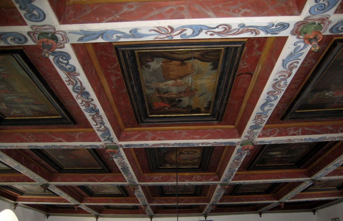 Kassettendecke | Evang.-luth. Pfarramt Marlesreuth