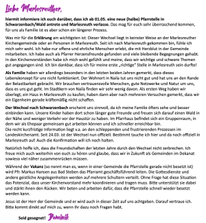 Abschiedsbrief